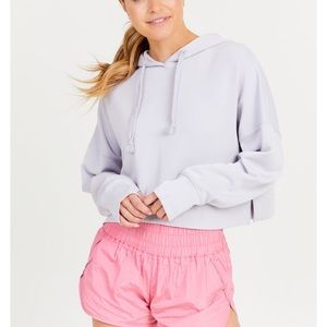 Thin athletic hoodie sweatshirt